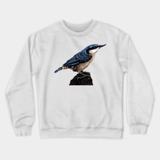 Eurasian nuthatch Crewneck Sweatshirt